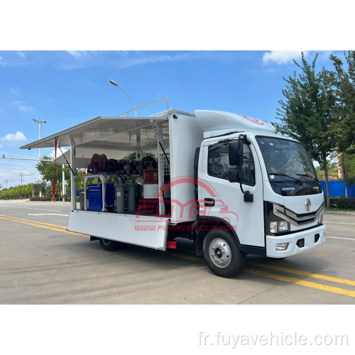 Camion de maintenance de l&#39;huile libicante mobile dongfeng